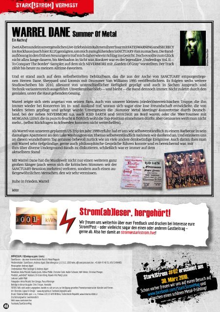 STARK!STROM Magazin #1