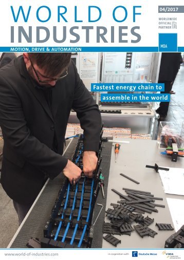WORLD OF INDUSTRIES - MOTION, DRIVE & AUTOMATION 4/2017