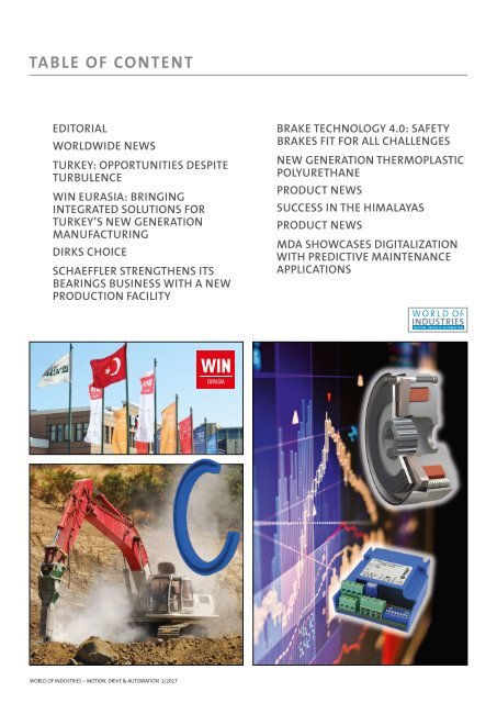 WORLD OF INDUSTRIES - MOTION, DRIVE & AUTOMATION 1/2017