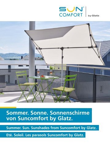 Glatz Broschüre Suncomfort 2018