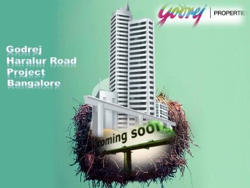 Godrej Haralur Road New Luxury  Apartment Bangalore