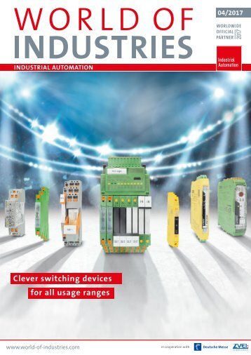 WORLD OF INDUSTRIES - Industrial Automation 4/2017