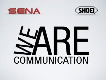 SENA SRL SHOEI NEOTEC II manual