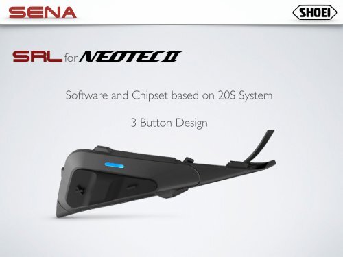 SENA SRL SHOEI NEOTEC II manual