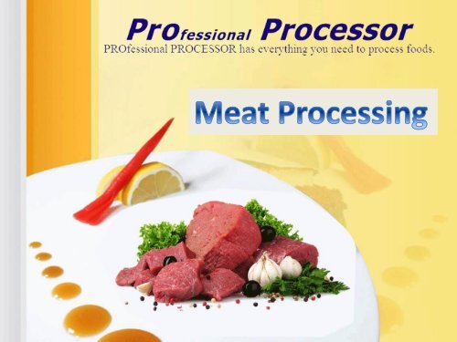 Commercial Meat Processing Equipment Online