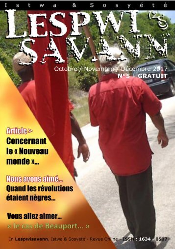 Revue Lespwisavann N°05