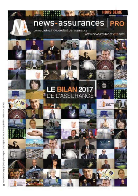 Le bilan 2017 de l'assurance