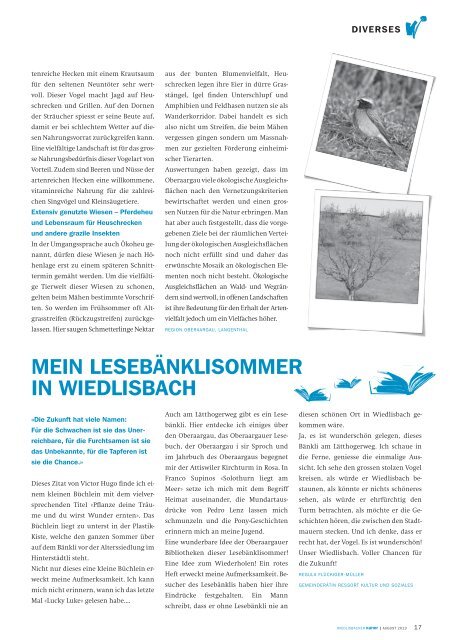 Wiedlisbacher Kurier 3/2013