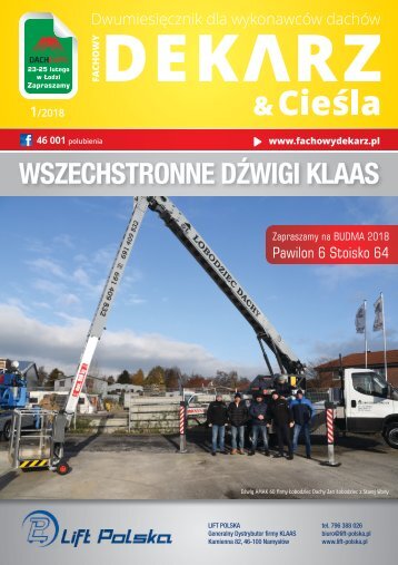 Fachowy Dekarz & Cieśla 2018/1