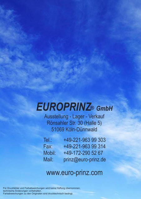 Katalog 2018-EUROPRINZ-Zelte