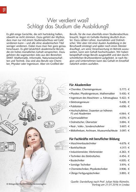 Ausbildungsmagazin Füssen 2018