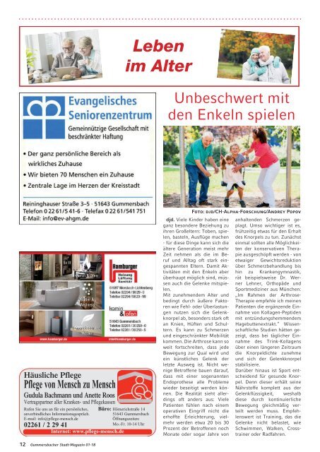 Gummersbacher Stadtmagazin Januar 2018