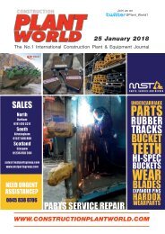 Construction Plant World 25th January 2018