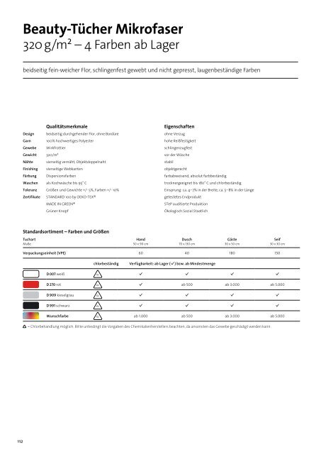 Frottierwäsche