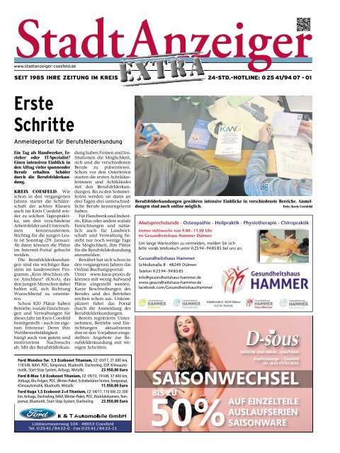 Stadtanzeiger Extra kw 4