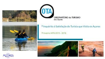 Inquérito OTA Inverno IATA 2015 - 2016