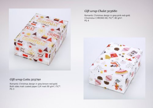 JUNG Christmas Gift wrap collection 2018