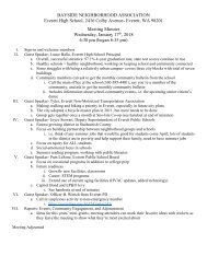 2018_01 Bayside meeting minutes