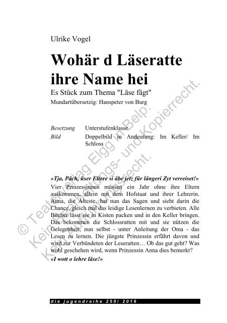 Wohär d Läseratte ihre Name hei-origWasserzeichen