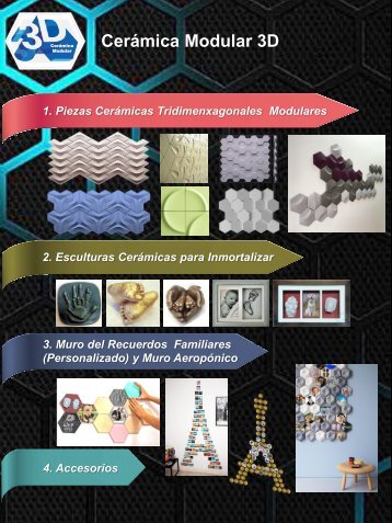 Catalogo Cerámica Modular 3D (Q1 2018)