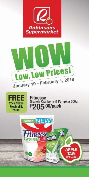 ROBINSONS SUPERMARKET CATALOG expires February 1, 2018