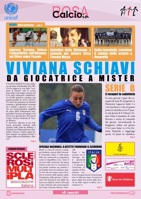 Magazine CalcioinRosa N°05