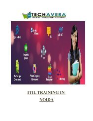 ITIL TRAINING IN NOIDA