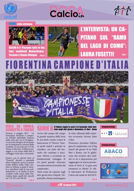 Magazine CalcioinRosa N°14