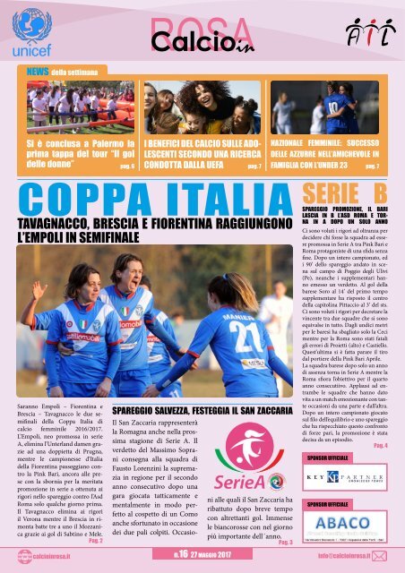 Magazine CalcioinRosa N°16