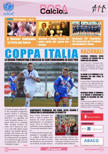 Magazine CalcioinRosa N°17