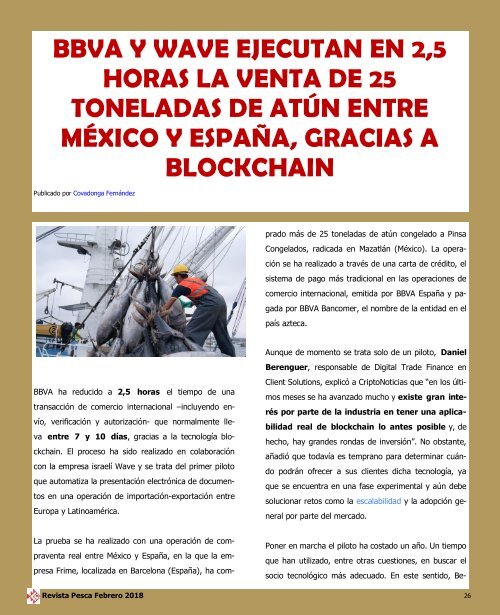 REVISTA PESCA FEBRERO 2018