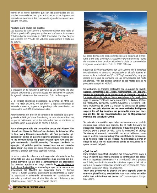 REVISTA PESCA FEBRERO 2018