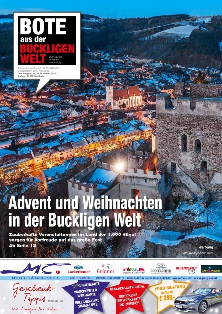 Bote aus der Buckligen Welt Dezember 2017