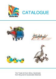 Zimba-Arts new catalogue 2018