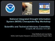 Chad McNutt (NOAA) - Chesapeake Research Consortium