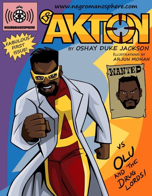 Dr Aktion By Oshay Duke Jackson Fabulous First Issue