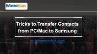 Tricks to Transfer Contacts from PCMac to Samsung