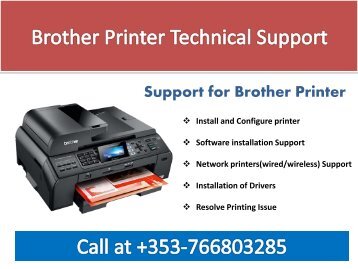 Brother Printer Technical Support Ireland