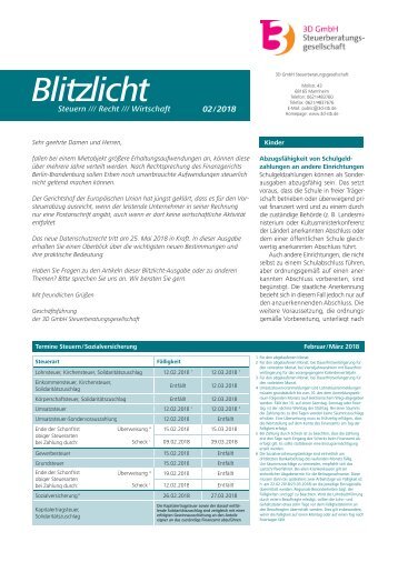 Blitzlicht 02-2018