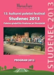 Studenec 2013