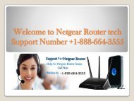 Dial +1-888-664-3555 Netgear Router tech support phone number
