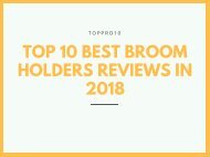 Top 10 Best Broom Holders Reviews in 2018