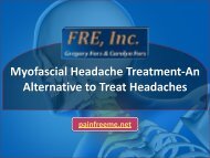 Myofascial Headache Treatment