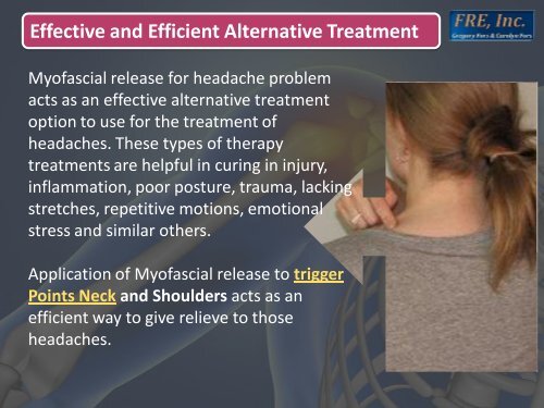 Myofascial Headache Treatment