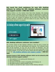 AOL desktop software customer help supprot number 1-888-664-3555