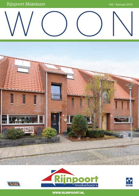 Rijnpoort Makelaars WOON magazine #44, uitgave februari 2018