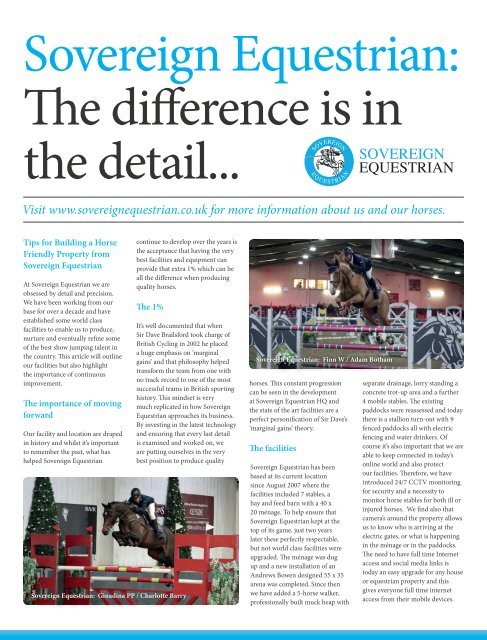 Equestrian Life Magazine February 2018 Edition