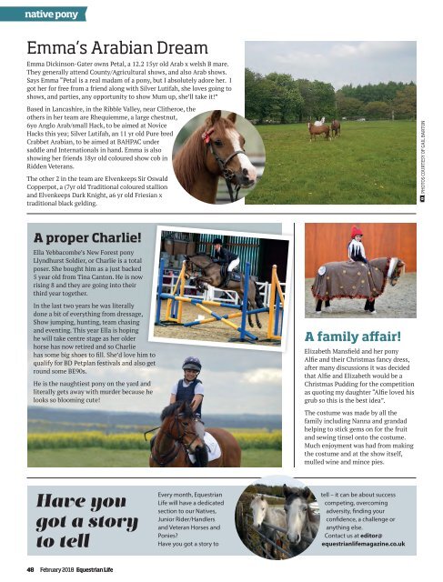 Equestrian Life Magazine February 2018 Edition