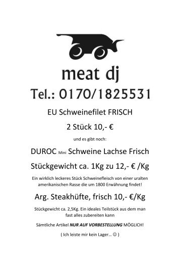 Meat dj