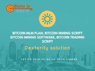 Bitcoin MLM Plan, Bitcoin Mining Script